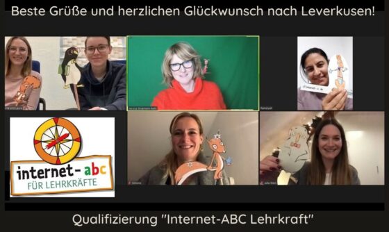 Die neuen Internet-ABC Lehrkräfte aus Leverkusen